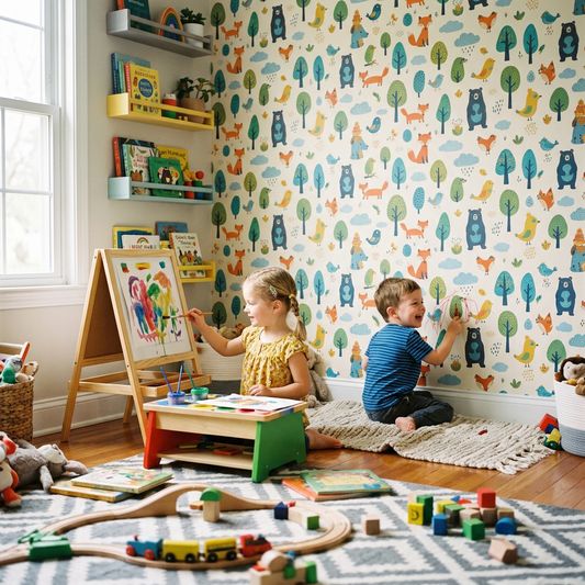 Washable Vinyl Wallpaper for Playrooms: A Buying Guide