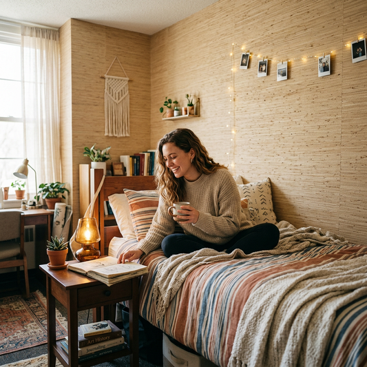 Dorm Room Grasscloth Wallpaper: True Cost Breakdown