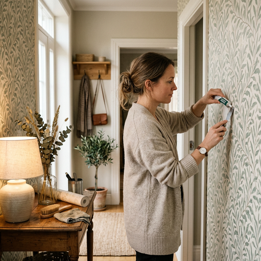 How to Fix Non-Woven Entryway Wallpaper Issues