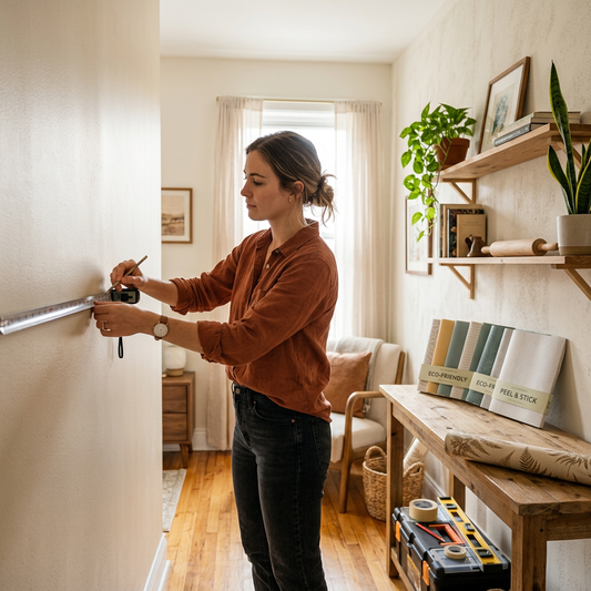 How to Measure Eco Wallpaper for Rental Apartments