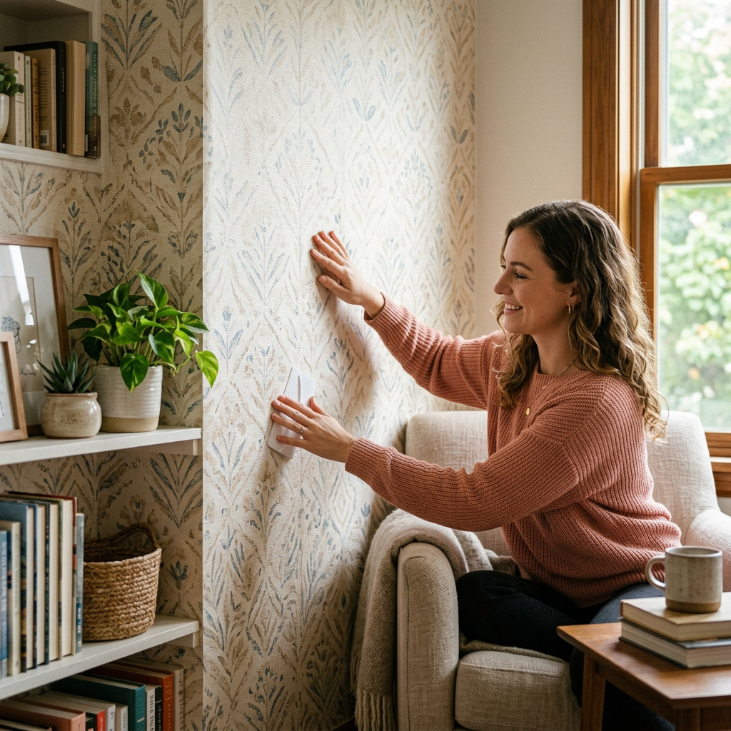 Is Textured Vinyl Wallpaper Renter-Friendly?