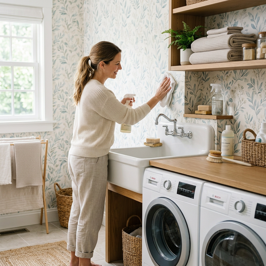 How to Care for Non-Woven Wallpaper in Laundry Rooms