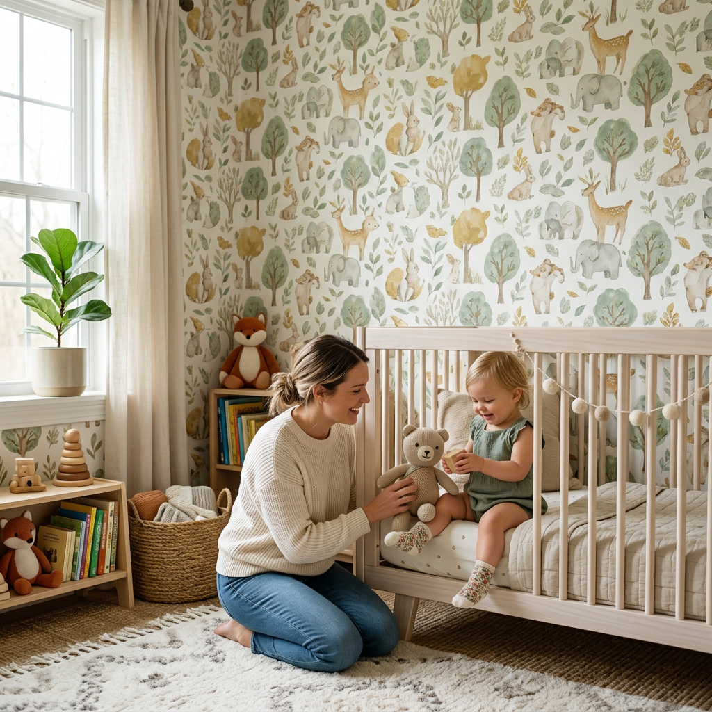 Traditional Non-Woven Wallpaper in Nurseries: A Guide