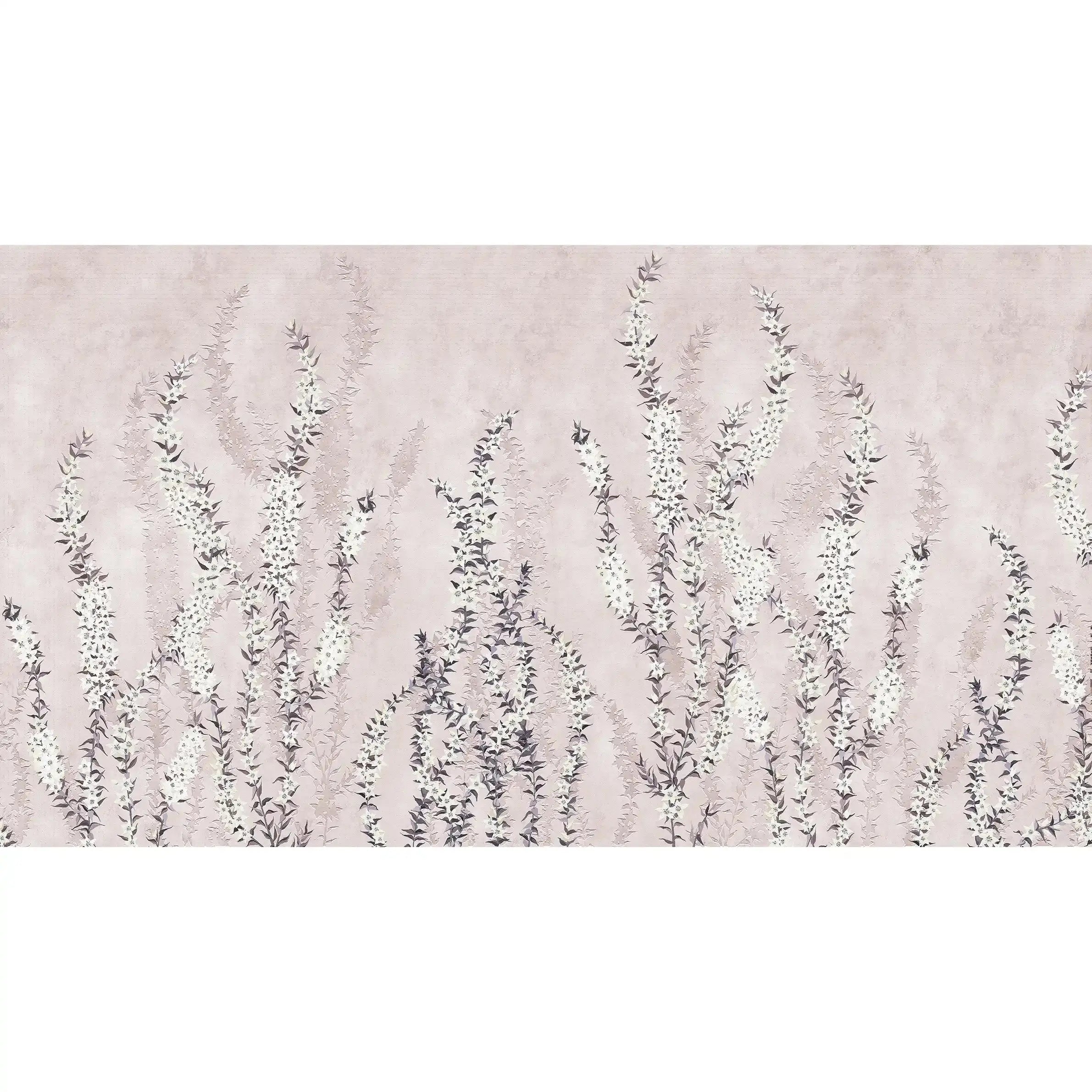 3023-B / Modern Pink Paisley Wallpaper, Adhesive Peel and Stick, Temporary Wallpaper for Home Decor - Artevella