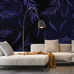 3032-B / Leaf Floral Peel and Stick Wallpaper: Modern Boho Decor with Watercolor Branches Design, Ideal for Temporary or Renters Wallpaper - Artevella