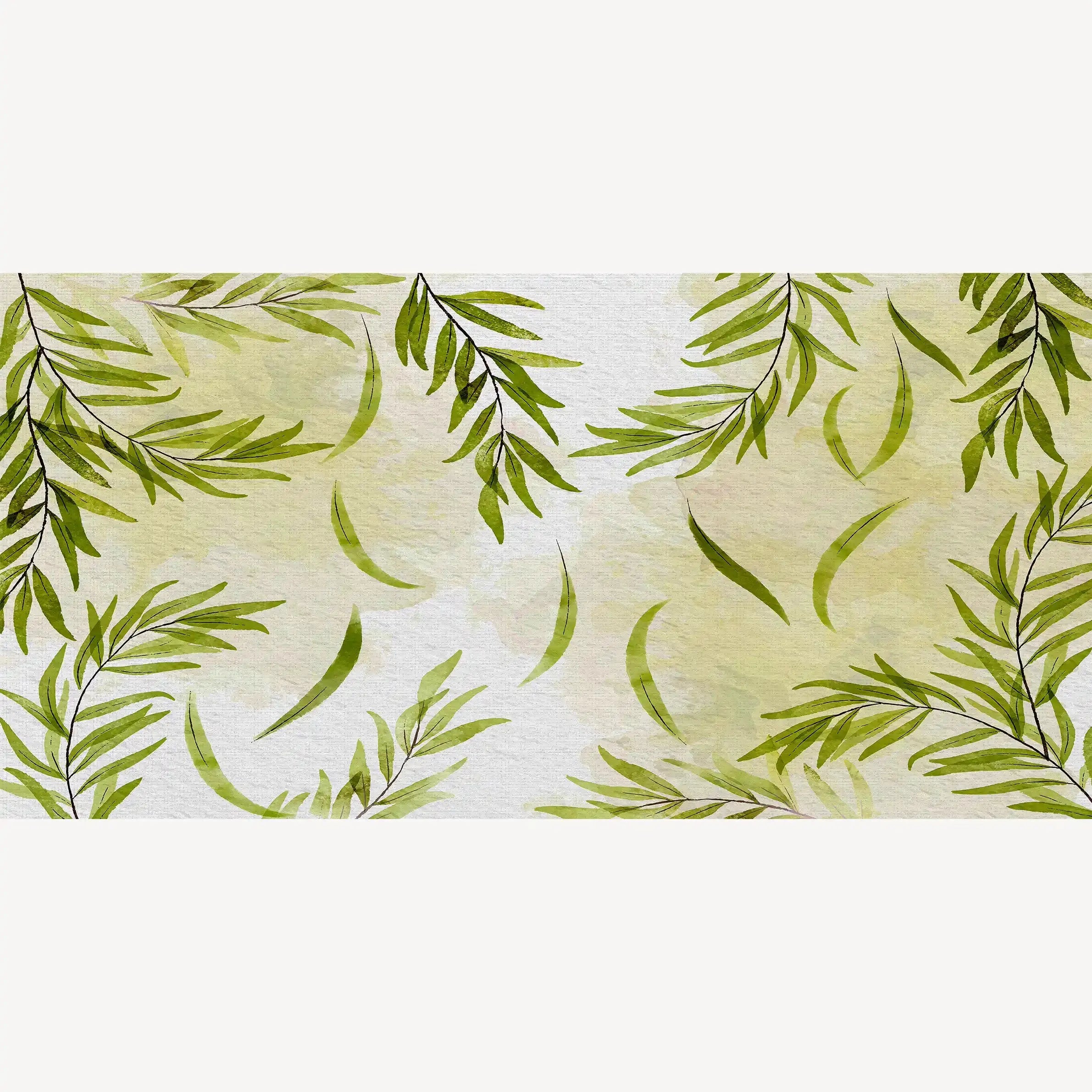 3032-D / Floral Peel and Stick Wallpaper: Modern Boho Decor with Watercolor Branches Design, Ideal for Temporary or Renters Wallpaper - Artevella