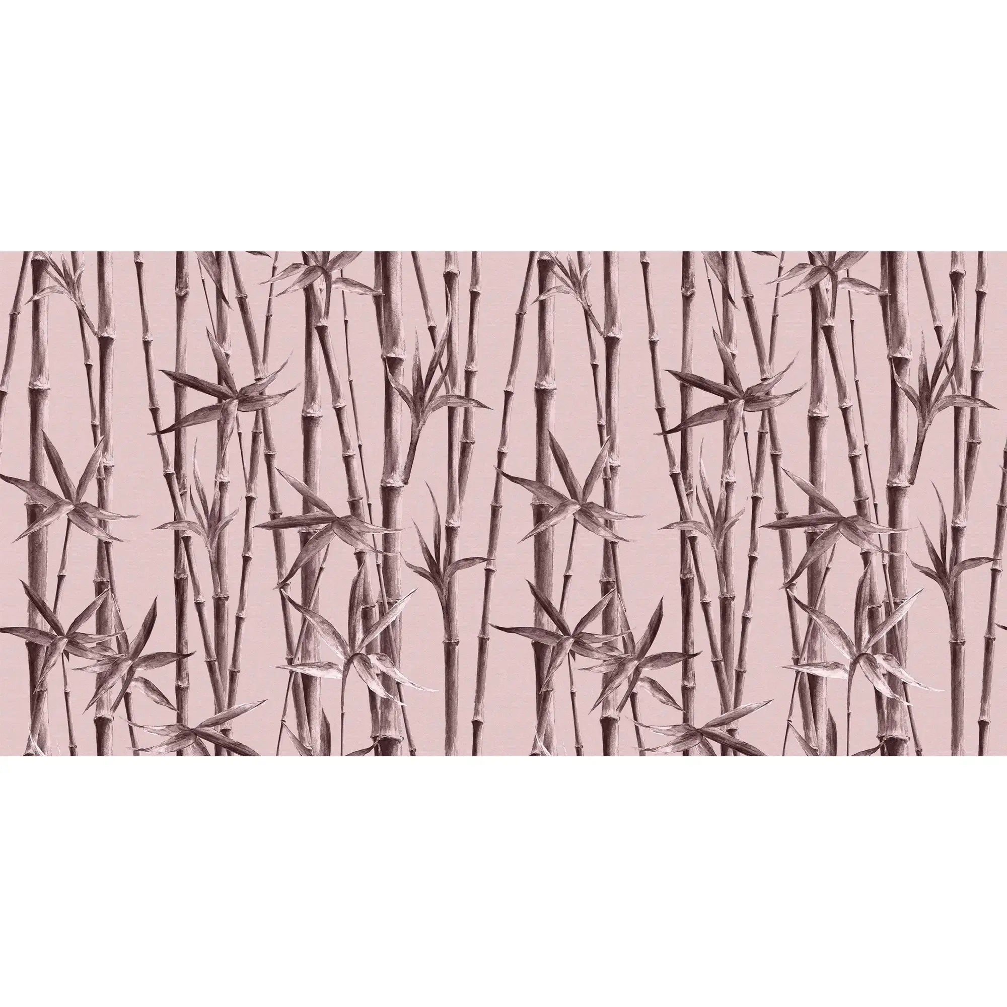 3112-A / Bamboo Branches Wall Mural: Self Adhesive, Peel and Stick Wallpaper for Tranquil Room Decor - Artevella