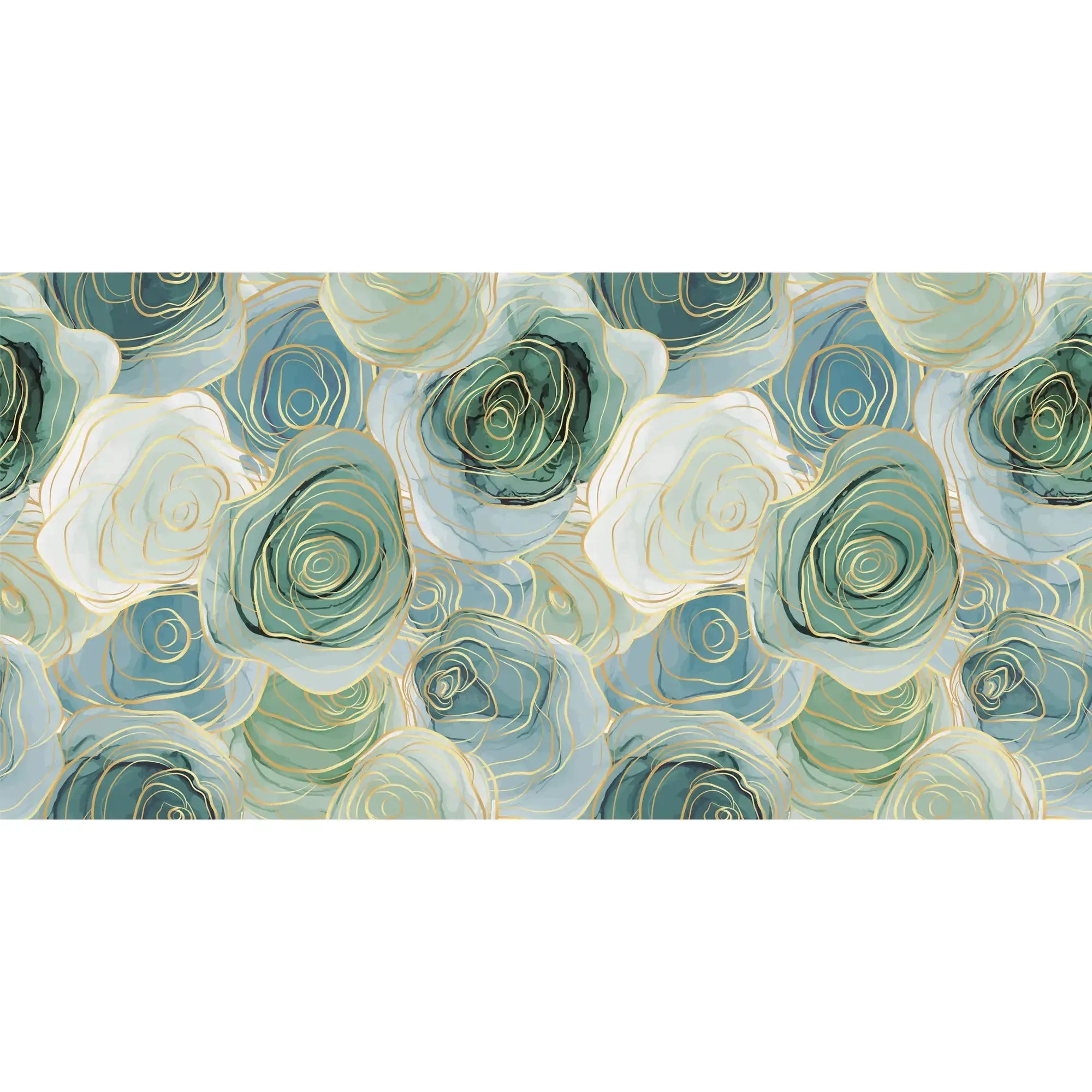 3116-F / Romantic Rose Patterned Wallpaper: Peelable and Stickable, Perfect for Contemporary Colorful Wall Decor - Artevella