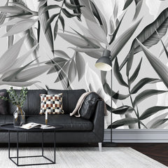 3137-F / Floral Boho Wallpaper, Bird of Paradise Pattern - Removable Wallpaper Peel and Stick Wall Mural - Artevella