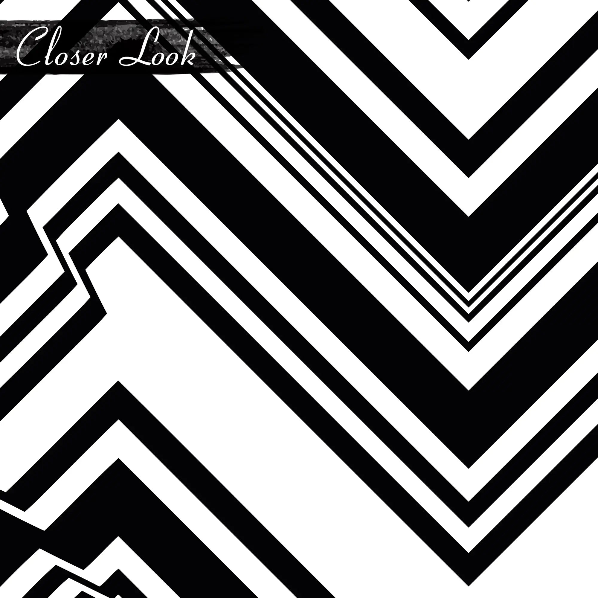 3230 / Geometric Stripe Wallpaper, Black White Wall Mural, Bold Modern Decor, Abstract Pattern Accent, Monochrome Design - Artevella