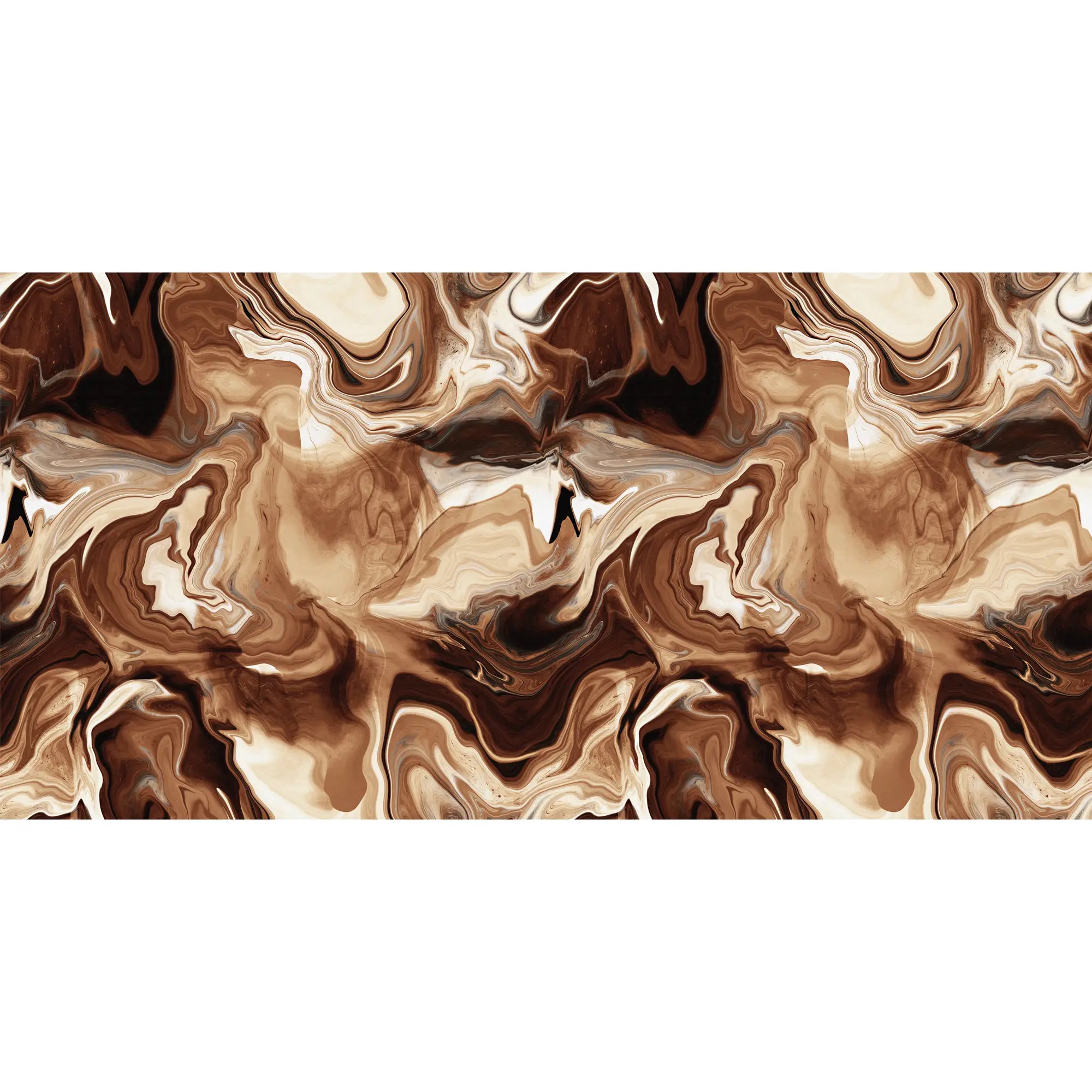 3249 / Earth-Toned Marbled Elegance Wallpaper, Swirling Abstract Mural, Luxurious Wall Art, Natural Stone Aesthetic - Artevella