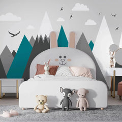 6046 / Mountain Landscape Wallpaper: Peel and Stick Wall Decal, Ideal for Baby Nursery Kids Room Decor and Playroom - Artevella